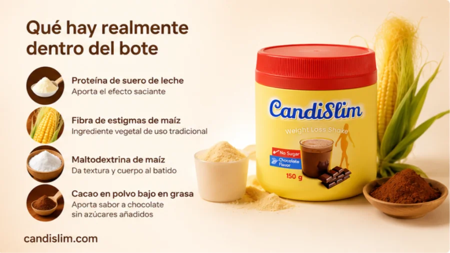 {{OFFER_NAME}} — ingredientes del batido de cacao en polvo