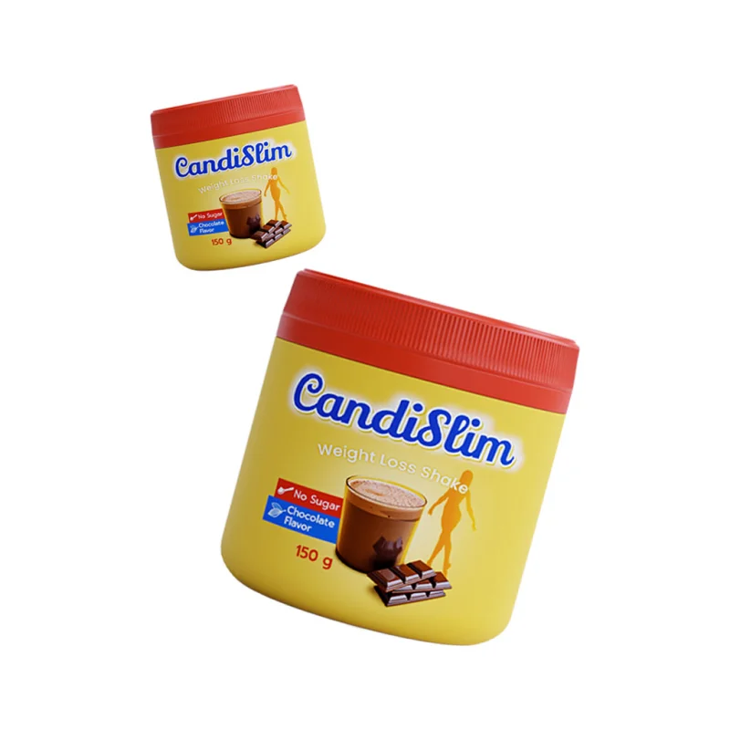 CandiSlim — bote de 150 g en dos tamaños de vista